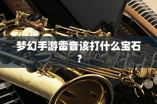 梦幻手游雷音该打什么宝石？