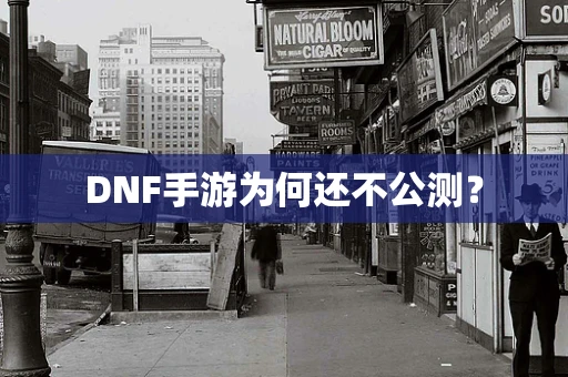 DNF手游为何还不公测？