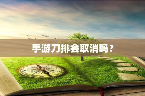 手游刀排会取消吗？