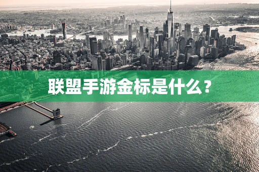 联盟手游金标是什么？