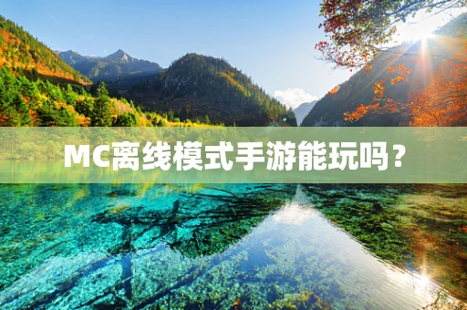 MC离线模式手游能玩吗？