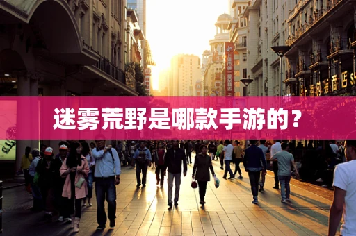 迷雾荒野是哪款手游的？