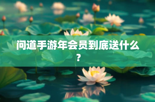 问道手游年会员到底送什么？