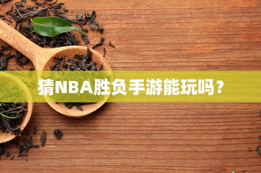 猜NBA胜负手游能玩吗？