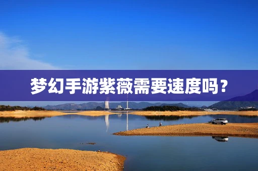 梦幻手游紫薇需要速度吗？