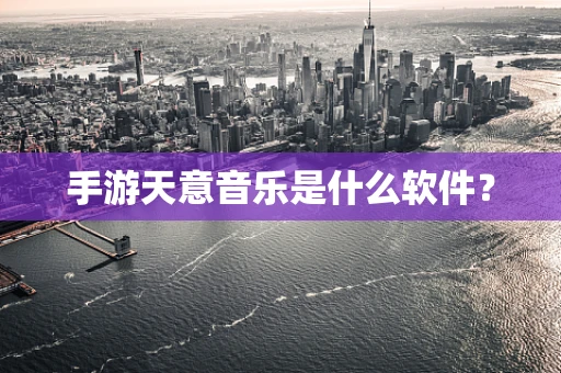 手游天意音乐是什么软件？