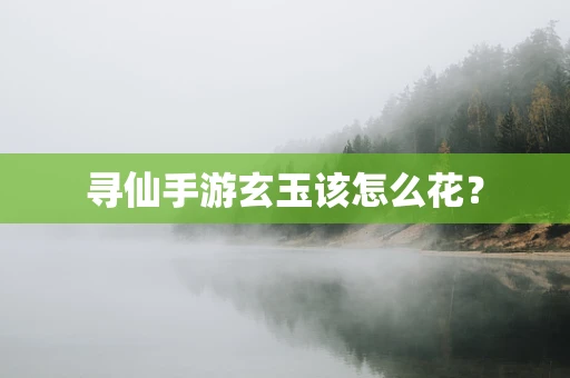 寻仙手游玄玉该怎么花？
