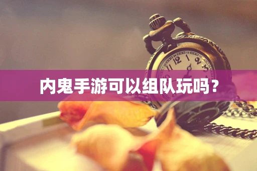 内鬼手游可以组队玩吗？