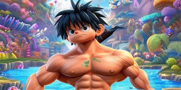 肌肉版路飞的手游究竟叫什么？