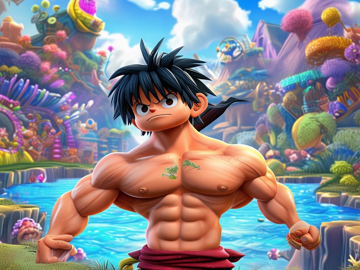 肌肉版路飞的手游究竟叫什么？